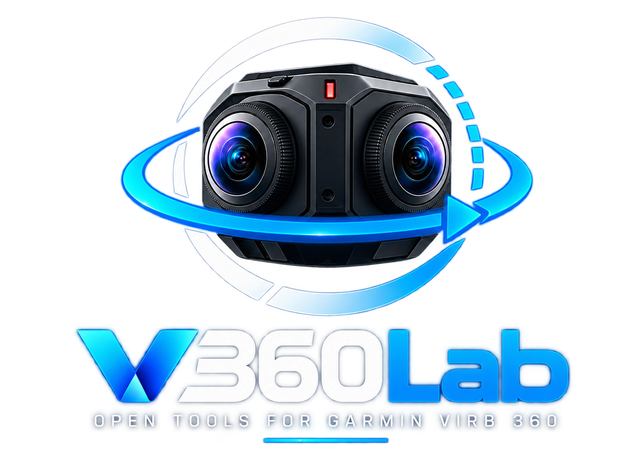 V360Lab — Open tools for Garmin VIRB 360