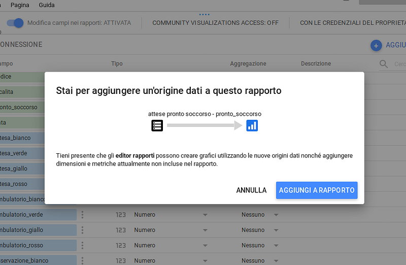 Da Google Spreadsheet ad una dashboard con Google Data Studio