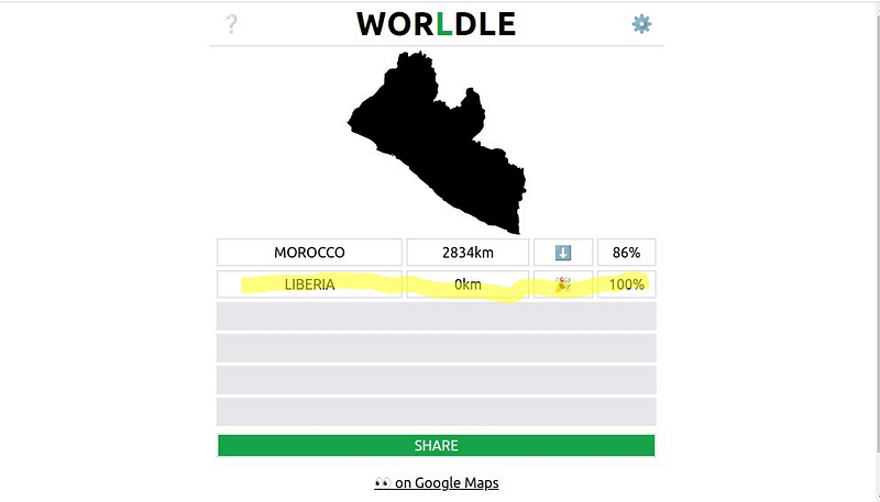 Come risolvo Worldle