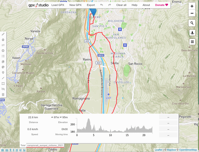 Come creare un video che mostra un percorso su un mappa con i dati di OpenStreetMap