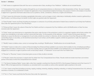 Community Data License Agreement — Permissive: una licenza opendata ben studiata