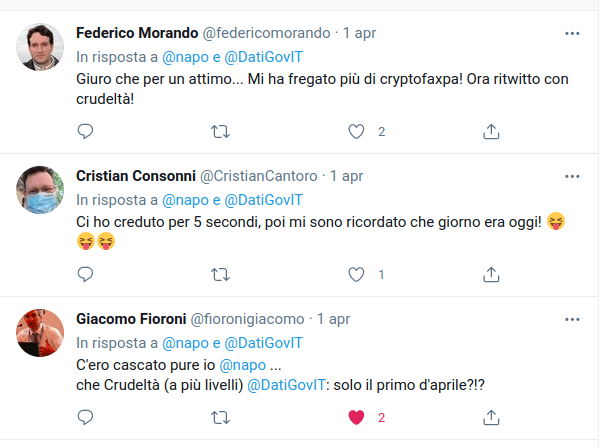 Lo sai vero che i CAP non sono open data?