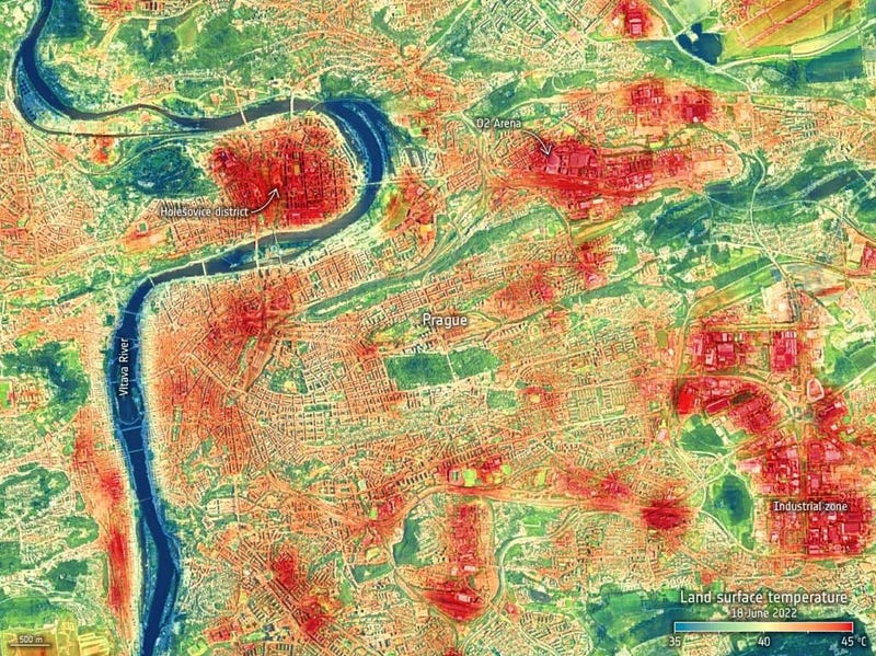 Esplorare ECOSTRESS: scaricare e organizzare i dati termici della Terra offerti da NASA