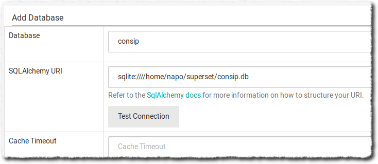 Creare dashboard con Superset