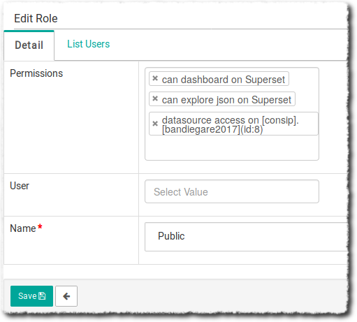 Creare dashboard con Superset