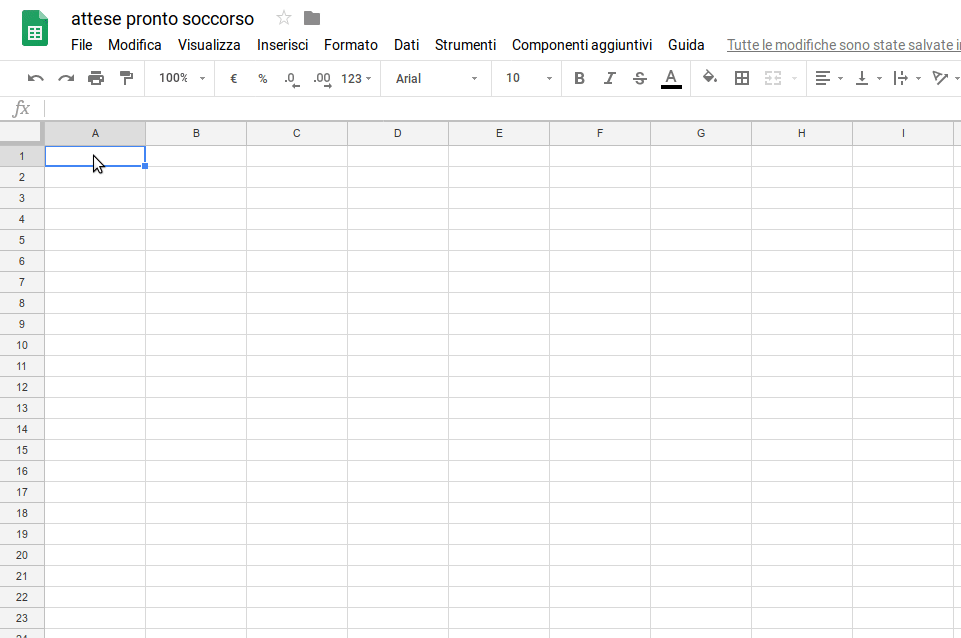 Da Google Spreadsheet ad una dashboard con Google Data Studio
