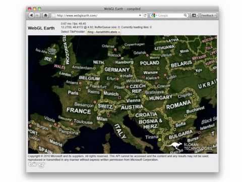 WebGL Earth - openstreetmap in 3D sul proprio browser