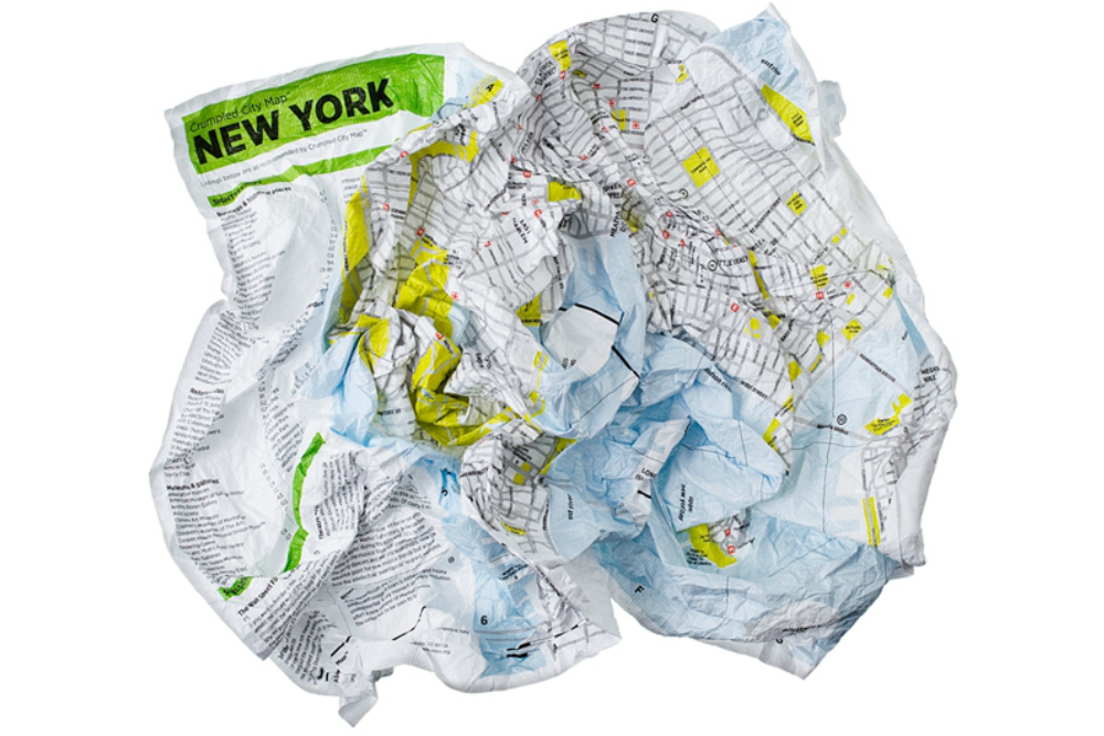 crumbled city