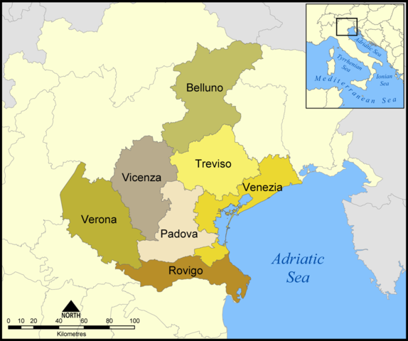 Veneto e province